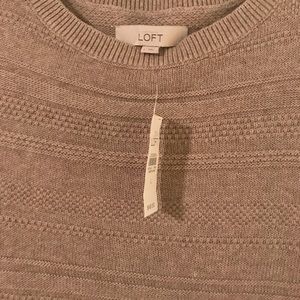 Beige Loft Sweater NWT